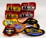 Large Lot of Winchester AA Sew-On Patches