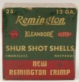 Collector Box of 25 Rds Remington 12 Ga Shotshells