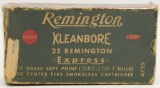 Collectors Box Of 8 Rds Remington .25 Rem Ammo