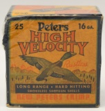 Collector Box of 25 Rds Peter's HV 16 Ga