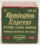 Collector Box of 25 Rds Remington Express 410 Ga