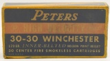 Collectors Box of Peter's Unprimed .30-30 Win