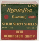 Collectors Box of 25 Rds Remington Shur-Shot 12 Ga