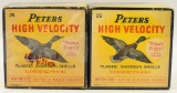 2 Collector Boxes Of Peter's 12 Ga Magnum