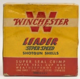 Collector Box Of 25 Rds Winchester Leader 12 Ga
