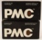 100 Rounds of PMC 9mm Luger Ammunition