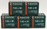 100 Rounds Of Fiocchi 7.62x39mm Ammunition