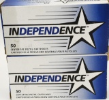 100 Rounds Of Federal Independence 9mm Luger