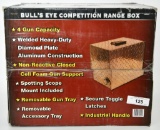 NIB Bull's Eye Competition Diamond Plate Range Box