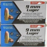 100 Rounds Of Aguila 9mm Luger Ammunition
