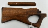 Unknown Thumb Hole Grip Wood Stock & Forend