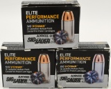 60 Rounds of Sig Sauer Elite Performance .380 ACP