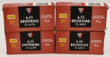 200 Rds Of Fiocchi 6.35 Browning (.25 Auto) Ammo