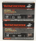 20 Rounds Of Winchester PDX1 12 Gauge Rifled Slugs