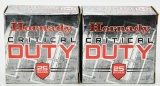 50 Rds Of Hornady Critical Duty 9mm Luger Ammo