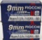 100 Rounds Of Fiocchi 9mm Luger Ammunition