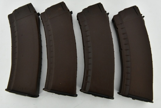 (4) AK 74 Magazines 30 rd mags