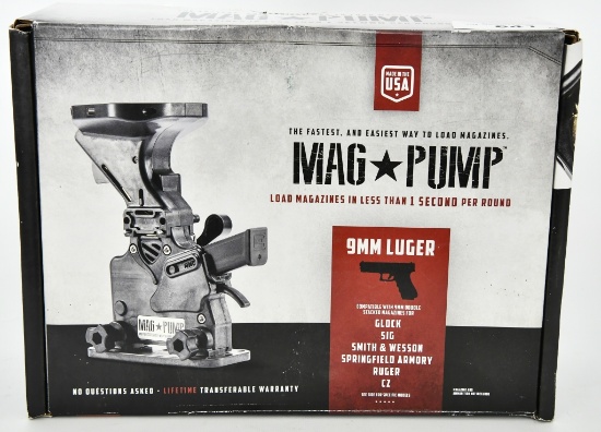 MagPump Polymer Magazine Loader For 9mm Luger