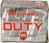 20 Rds Hornady Critical Duty .40 S&W Ammunition