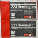 100 Rounds Of Aguila .223 Remington Ammunition