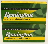 40 Rounds of Remington Core-Lokt 30-30 Win Ammo