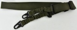 Tactical Green Two Point Sling W/ Claw Mounts