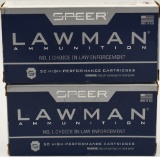100 Rounds Of Speer Lawman .357 SIG Ammunition