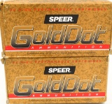 100 Rounds Of Speer Gold Dot 9mm Luger Ammo