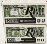 100 Rounds Of Remington Range 9mm Luger Ammo