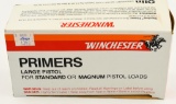 900 Count Of Winchester Large Pistol Primers