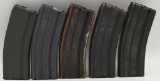 Lot of 5 AR-15 30 Rounds .223/5.56 Metal Magazines