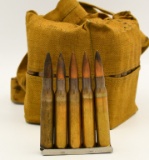 48 Round Bandolier Of .30-06 On Enbloc Clips