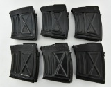 Lot of 6 PSL/FPK 7.62x54R 10rd Rifle Magazines