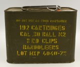 192 Rds Of Greek .30 Cal (.30-06) M2 Ammunition