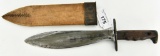 U.S. Mrkd Mod 1918 Plumb Bolo Knife/Machete & Scab
