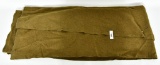 Large Approx 7 Foot Long WWII Military Blanket