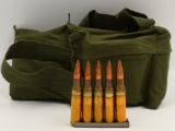 48 Round Bandolier Of .30-06 On Enbloc Clips