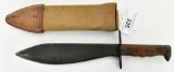 US Mod 1917 Bolo Knife / Machete and Sheath