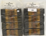 128 Rds Of Ball .30-06 Ammunition On Enbloc Clips