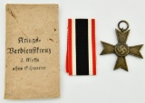 German War Merit Cross 2nd Class Medal