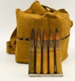 48 Round Bandolier Of .30-06 On Enbloc Clips