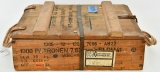 1000 Round Sealed Wood Crate Of 7.62x51mm (.308)