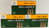 60 Rounds Of Sellier & Bellot 7.62x54R Ammunition