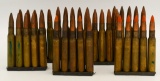 35 Rounds Of Various .30-06 Ammo On Stripper Clips