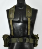 U.S. Military Nylon Field Pack Suspenders & Belt w