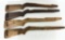 Lot of 4 M1 Carbine Wood Stocks For Repairs