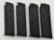 Lot of 4 Unmarked 8 Rd 1911 Magazines;