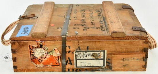 1000 Round Sealed Wood Crate Of 7.62x51mm (.308)