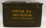 Heavy Duty .50 Cal Linked Ammunition Can