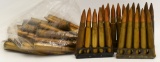 51 Rounds Of Various Ammunition & Enfield Clips